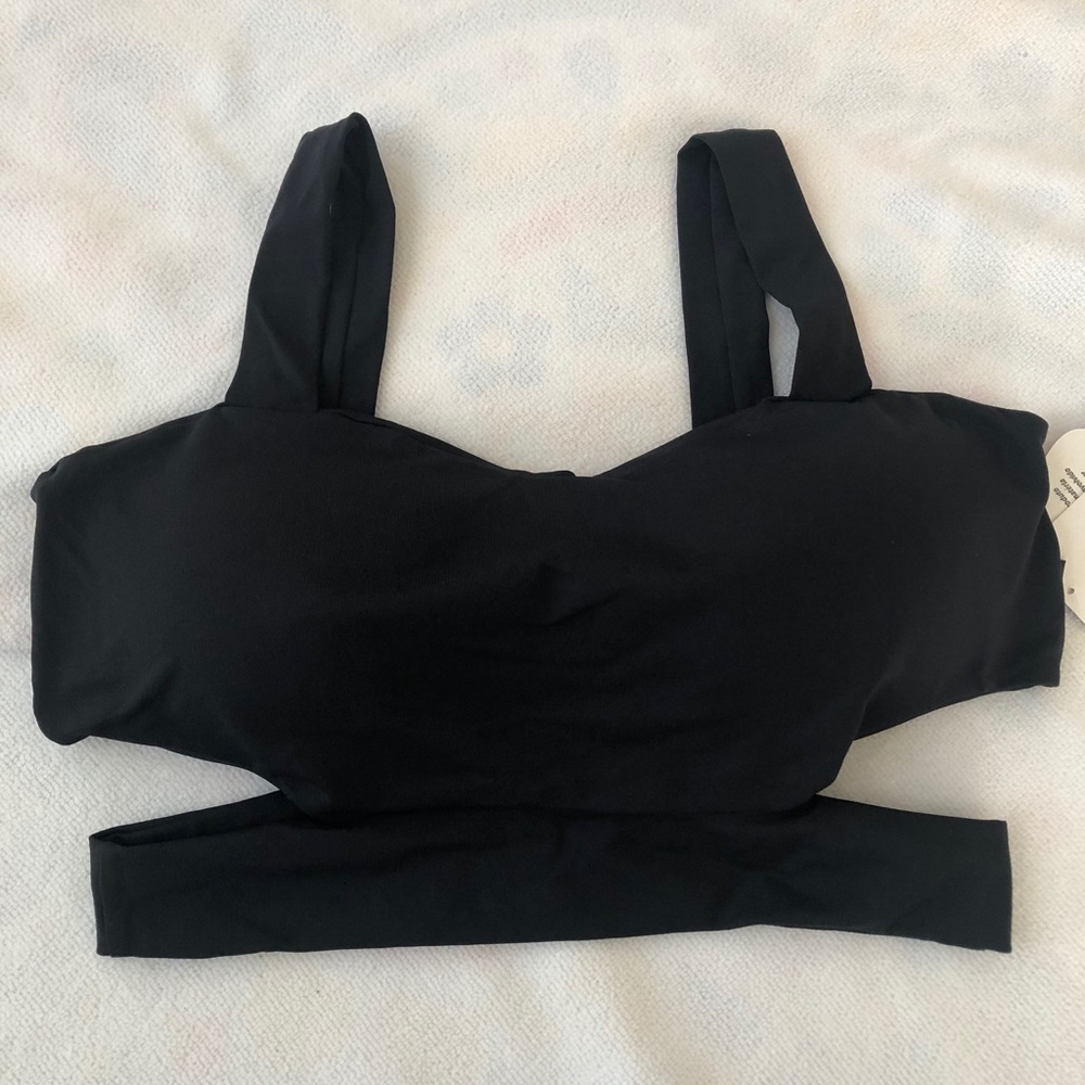 Brand new black crop top